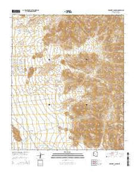 Creamery Canyon Arizona Current topographic map, 1:24000 scale, 7.5 X 7.5 Minute, Year 2014