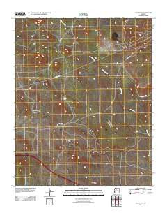 Crookton Arizona Historical topographic map, 1:24000 scale, 7.5 X 7.5 Minute, Year 2011