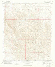 Crossman Peak Arizona Historical topographic map, 1:24000 scale, 7.5 X 7.5 Minute, Year 1970