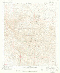 Crossman Peak Arizona Historical topographic map, 1:24000 scale, 7.5 X 7.5 Minute, Year 1970
