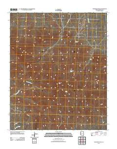 Crossman Peak Arizona Historical topographic map, 1:24000 scale, 7.5 X 7.5 Minute, Year 2011