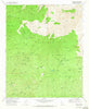 Crown King Arizona Historical topographic map, 1:24000 scale, 7.5 X 7.5 Minute, Year 1969