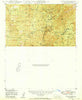 Crown King Arizona Historical topographic map, 1:62500 scale, 15 X 15 Minute, Year 1950