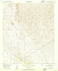 Crozier Peak Arizona Historical topographic map, 1:24000 scale, 7.5 X 7.5 Minute, Year 1949