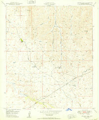 Crozier Peak Arizona Historical topographic map, 1:24000 scale, 7.5 X 7.5 Minute, Year 1950