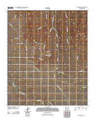Crozier Peak Arizona Historical topographic map, 1:24000 scale, 7.5 X 7.5 Minute, Year 2011