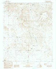Crystal Hill Arizona Historical topographic map, 1:24000 scale, 7.5 X 7.5 Minute, Year 1990