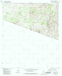 Cumero Mtn Arizona Historical topographic map, 1:24000 scale, 7.5 X 7.5 Minute, Year 1979