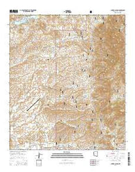 Cumero Canyon Arizona Current topographic map, 1:24000 scale, 7.5 X 7.5 Minute, Year 2014