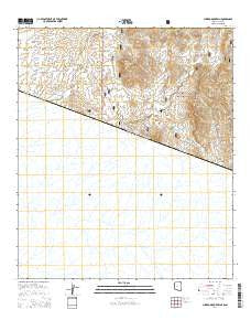 Cumero Mountain Arizona Current topographic map, 1:24000 scale, 7.5 X 7.5 Minute, Year 2014