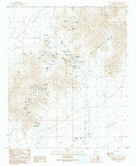 Cunningham Pass Arizona Historical topographic map, 1:24000 scale, 7.5 X 7.5 Minute, Year 1990