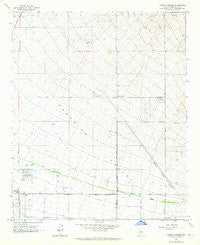 Currys Corner Arizona Historical topographic map, 1:24000 scale, 7.5 X 7.5 Minute, Year 1964
