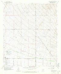 Currys Corner Arizona Historical topographic map, 1:24000 scale, 7.5 X 7.5 Minute, Year 1964