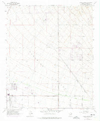 Currys Corner Arizona Historical topographic map, 1:24000 scale, 7.5 X 7.5 Minute, Year 1964