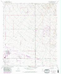 Currys Corner Arizona Historical topographic map, 1:24000 scale, 7.5 X 7.5 Minute, Year 1964