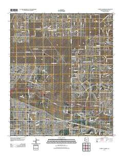 Currys Corner Arizona Historical topographic map, 1:24000 scale, 7.5 X 7.5 Minute, Year 2011