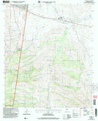 Cutter Arizona Historical topographic map, 1:24000 scale, 7.5 X 7.5 Minute, Year 2004