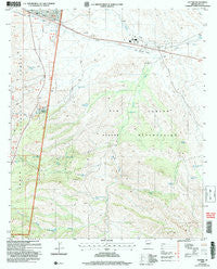 Cutter Arizona Historical topographic map, 1:24000 scale, 7.5 X 7.5 Minute, Year 2004