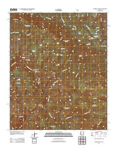 Cypress Butte Arizona Historical topographic map, 1:24000 scale, 7.5 X 7.5 Minute, Year 2011
