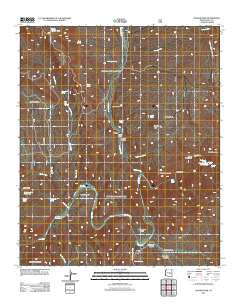 Dagger Peak Arizona Historical topographic map, 1:24000 scale, 7.5 X 7.5 Minute, Year 2011