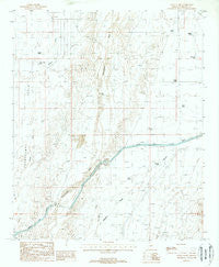 Daggs Tank Arizona Historical topographic map, 1:24000 scale, 7.5 X 7.5 Minute, Year 1988
