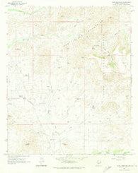 Daisy Mountain Arizona Historical topographic map, 1:24000 scale, 7.5 X 7.5 Minute, Year 1964