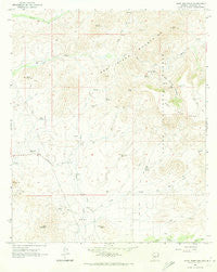 Daisy Mountain Arizona Historical topographic map, 1:24000 scale, 7.5 X 7.5 Minute, Year 1964