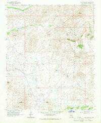 Daisy Mountain Arizona Historical topographic map, 1:24000 scale, 7.5 X 7.5 Minute, Year 1964