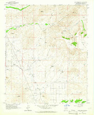 Daisy Mountain Arizona Historical topographic map, 1:24000 scale, 7.5 X 7.5 Minute, Year 1964