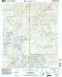 Daisy Mountain Arizona Historical topographic map, 1:24000 scale, 7.5 X 7.5 Minute, Year 2004