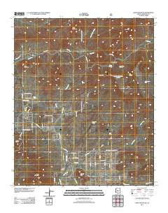 Daisy Mountain Arizona Historical topographic map, 1:24000 scale, 7.5 X 7.5 Minute, Year 2011