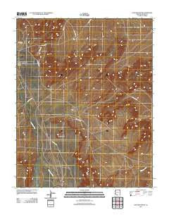 Dancing Rocks Arizona Historical topographic map, 1:24000 scale, 7.5 X 7.5 Minute, Year 2011