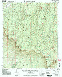 Dane Canyon Arizona Historical topographic map, 1:24000 scale, 7.5 X 7.5 Minute, Year 2004