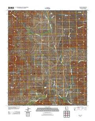 Date Arizona Historical topographic map, 1:24000 scale, 7.5 X 7.5 Minute, Year 2011
