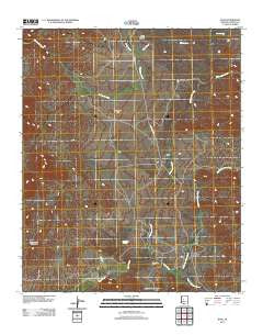 Date Arizona Historical topographic map, 1:24000 scale, 7.5 X 7.5 Minute, Year 2011