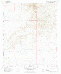 Date Creek Ranch NW Arizona Historical topographic map, 1:24000 scale, 7.5 X 7.5 Minute, Year 1967