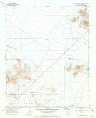 Date Creek Ranch SE Arizona Historical topographic map, 1:24000 scale, 7.5 X 7.5 Minute, Year 1967