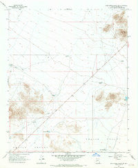 Date Creek Ranch SE Arizona Historical topographic map, 1:24000 scale, 7.5 X 7.5 Minute, Year 1967