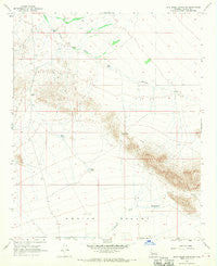 Date Creek Ranch SW Arizona Historical topographic map, 1:24000 scale, 7.5 X 7.5 Minute, Year 1967
