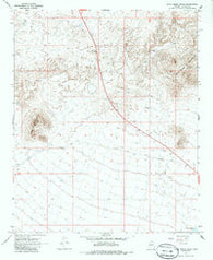 Date Creek Ranch Arizona Historical topographic map, 1:24000 scale, 7.5 X 7.5 Minute, Year 1967