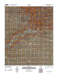 Date Creek Ranch NW Arizona Historical topographic map, 1:24000 scale, 7.5 X 7.5 Minute, Year 2011