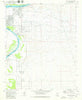 Davis Dam SE Arizona Historical topographic map, 1:24000 scale, 7.5 X 7.5 Minute, Year 1970