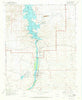 Davis Dam Arizona Historical topographic map, 1:24000 scale, 7.5 X 7.5 Minute, Year 1970