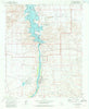 Davis Dam Arizona Historical topographic map, 1:24000 scale, 7.5 X 7.5 Minute, Year 1970