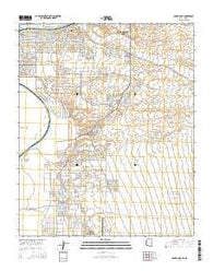 Davis Dam SE Arizona Current topographic map, 1:24000 scale, 7.5 X 7.5 Minute, Year 2014