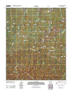 Day Spring Arizona Historical topographic map, 1:24000 scale, 7.5 X 7.5 Minute, Year 2011