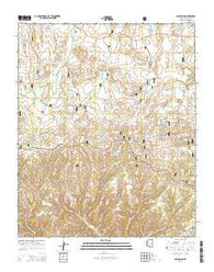 Day Spring Arizona Current topographic map, 1:24000 scale, 7.5 X 7.5 Minute, Year 2014