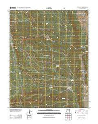 De Motte Park Arizona Historical topographic map, 1:24000 scale, 7.5 X 7.5 Minute, Year 2012