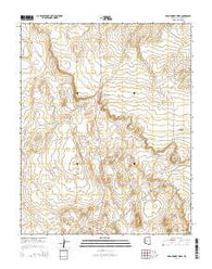 Dead Monkey Ridge Arizona Current topographic map, 1:24000 scale, 7.5 X 7.5 Minute, Year 2014