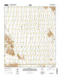 Deadman Gap Arizona Current topographic map, 1:24000 scale, 7.5 X 7.5 Minute, Year 2014